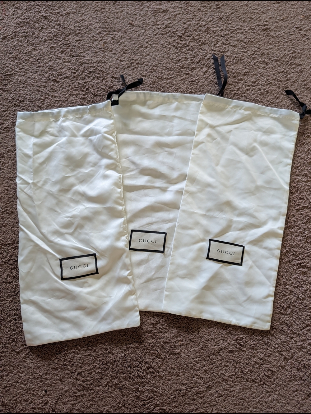 Gucci Slipper Dust Bags